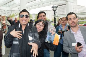 group tour of the London Eye 2